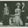 Conrad Yama (Dr. Li), Miyoshi Umeki (Mei Li) and Ed Kenney (Wang Ta) in Flower Drum Song
