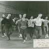 Carol Haney (choreography) and dancers in rehearsal for Flower Drum Song
