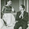 Pat Suzuki (Linda Low) and Larry Blyden (Sammy Fong) in Flower Drum Song