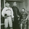 Patrick Adiarte (Wang San), Keye Luke (Wang Chi Yang) and Juanita Hall (Madam Liang) in Flower Drum Song