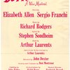 Richard Rodgers presents Do I hear a waltz? A new musical...