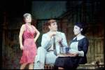 Carol Bruce (Signora Fioria), Stuart Damon (Eddie Yaeger) and Fleury D'Antonakis (Giovanna) in Do I Hear a Waltz?