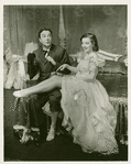 Jack Haley (Zachary Ash) and Martha Eggerth (Minnie Sorenson) in Higher and Higher