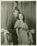 Leif Erickson (Patrick O'Toole) and Martha Eggerth (Minnie Sorenson) in Higher and Higher
