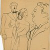 [Leif E]rickson, Marta Eggert and Jack Haley in Dwight Deere Wiman's latest musical venture, "Higher and higher," [?]spering at the Shubert Theater. This is the show in which the seal, Sharky, has a leading role