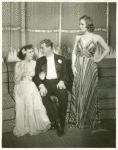 Audrey Christie (Anna Murphy), Walter Slezak (Harry Mischka Szigetti) and Vivenne Segal (Countess Peggy Palaffi) in I Married an Angel