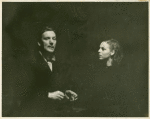 Dennis King (Count Willy Palaffi) and Vera Zorina (Angel) in rehearsal for I Married an Angel