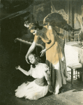 Janis Dremann (Clarinda) and Vera Zorina (Angel) in I Married an Angel