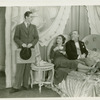 Ray Bolger (Phil Dolan III), Luella Gear (Peggy Porterfield) and Monty Woolley (Sergei Alexandrovitch) in On Your Toes