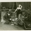 Ray Bolger (Phil Dolan III), Tamara Geva (Vera Barnova) and George Church (Young Prince and Big Boss) in On Your Toes