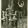 Tamara Geva (Vera Barnova), Basil Galahoff (Dimitri) (in striped jacket) and cast in On Your Toes