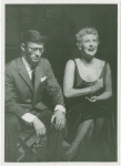 Bobby Van (Phil Dolan III) and Elaine Stritch (Peggy Porterfield) in the 1954 revival of On Your Toes