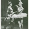 Nicholas Orloff (Konstantine Morrosine) and Vera Zorina (Vera Barnova) in the 1954 revival of On Your Toes