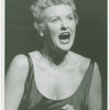 Elaine Stritch (Peggy Porterfield) in the 1954 revival of On Your Toes
