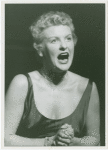 Elaine Stritch (Peggy Porterfield) in the 1954 revival of On Your Toes
