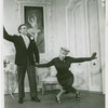 Ben Astar (Sergei Alexandrovitch) and Elaine Stritch (Peggy Porterfield) in the 1954 revival of On Your Toes