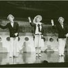 Philip Arthur Ross (Young Phil Dolan III), Betty Ann Grove (Lil Dolan) and Eugene J. Anthony (Phil Dolan II) in the 1983 revival of On Your Toes