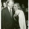 Former President Jimmy Carter and Natalia Makarova (Vera Barnova) after a performance of the 1983 revival of On Your Toes