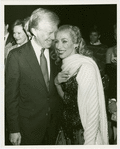 Former President Jimmy Carter and Natalia Makarova (Vera Barnova) after a performance of the 1983 revival of On Your Toes