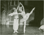 George De la Pena (Konstantine Morrosine) and Galina Panova (Vera Barnova replacement) in the 1983 revival of On Your Toes