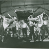L to R: Guy Raymond (George Herman), Annabelle Gold (Sonya), Keith Kaldenberg (Red), Nicolas Orloff (Dizzy), Don Weissmuller (Slim), Mike Kellin (Hazel), G.D. Wallace (Mac), Gene Kevin (Slick), Jenny Workman (Kitty), Hobe Streiford (Whitey) and Warren Kemmerling (Eddie) in Pipe Dream