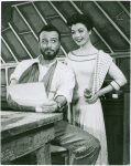 William Johnson (Doc) and Judy Tyler (Suzy) in Pipe Dream