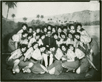Busby Berkeley (Douglas Atwell) and Ladies of the Ensemble in Present Arms
