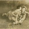 Gaile Beverley (Hortense Mossback) and Franker Woods (Frank Derryberry) in Present Arms