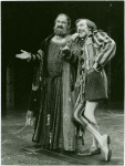 Merwin Goldsmith (Comus) and Tom Aldredge (Will Somers) in Rex