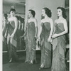 Members of the Dancing Ensemble including Rosemary Williams (second from right) in Me and Juliet