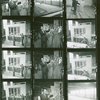 Shots of Jo Mielziner (set design) and construction of sets for Me and Juliet