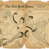 Caricature by Al Hirschfeld in The New York Times (May 24, 1953) of the cast of Me and Juliet 