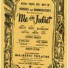 Mail order flyer for Me and Juliet