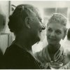 Baroness Maria Augusta von Trapp and Mary Martin (Maria Rainer) at party for The Sound of Music
