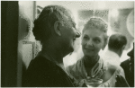 Baroness Maria Augusta von Trapp and Mary Martin (Maria Rainer) at party for The Sound of Music