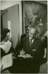 Richard Rodgers at Manhattanville College of the Sacred Heart at a concert arranged by Mother Morgan for research on The Sound of Music