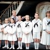 Mary Martin (Maria Rainer) with Evanna Lien (Gretl), Mary Susan Locke (Marta), Marilyn Rogers (Brigitta), Joseph Stewart (Kurt), Mary Martin (Maria Rainer), Kathy Dunn (Louisa), William Snowden (Friedrich) and Lauri Peters (Liesl) in The Sound of Music