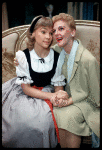 Lauri Peters (Liesl) and Mary Martin (Maria Rainer) in The Sound of Music