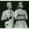 Bob Wright (Captain Georg von Trapp) and Constance Towers (Maria Rainer) in the 1967 revival of The Sound of Music]