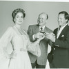 Marianne Tatum (Elsa Schraeder), Warner Klemperer (Max Detweiler) and Laurence Guittard (Captain Georg von Trapp) in the 1990 revival of The Sound of Music
