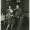 Mildred Law (Sue) and Hal LeRoy (Al Terwilliger) in Too Many Girls