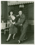 Mildred Law (Sue) and Hal LeRoy (Al Terwilliger) in Too Many Girls