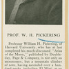 W. H. Pickering.
