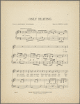 Only playing