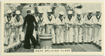 Royal Navy, rope splicing class.