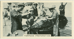 Royal Navy, torpedo preparation.