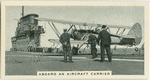 Royal Navy, around an aircraft carrier.