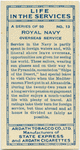 Royal Navy, overseas service.