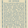 Army, air defence.