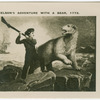 Nelson's adventure with a bear, 1773.